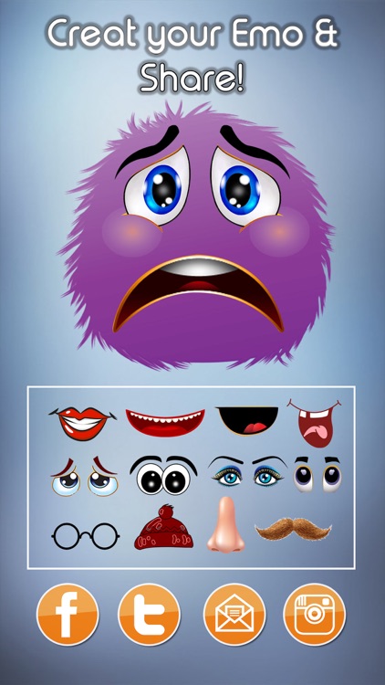 Emoji Maker- Make Emoticon Stickers & Funny Face screenshot-4