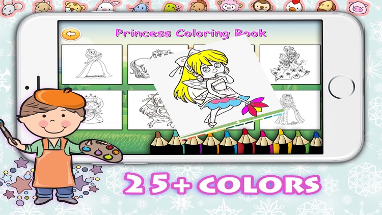 Fairy Princess coloring book : Best 24 Pages