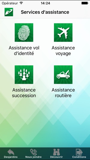 Services d'assistance Desjardins