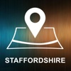 Staffordshire, UK, Offline Auto GPS