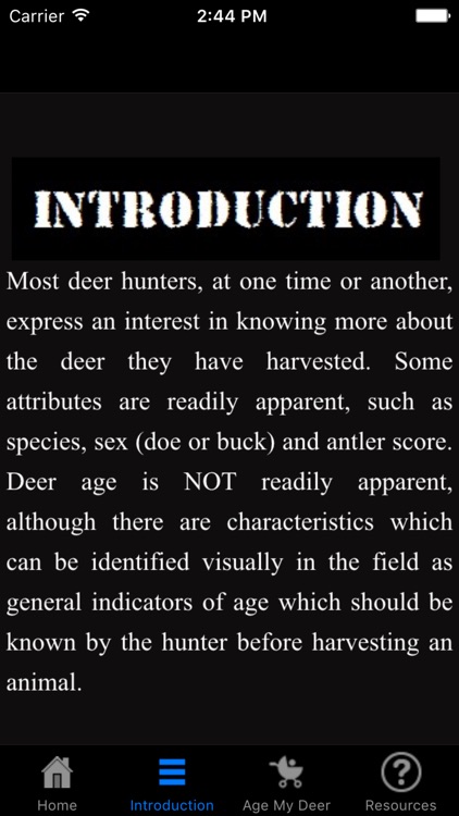 Deer Age Tool