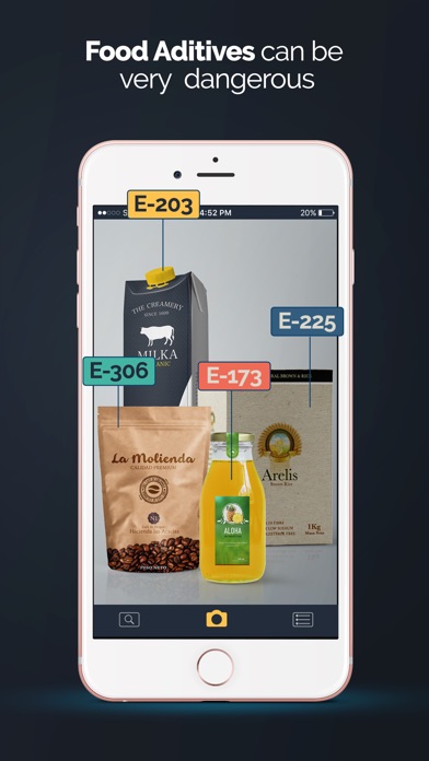 E − Food Scanner screenshot1