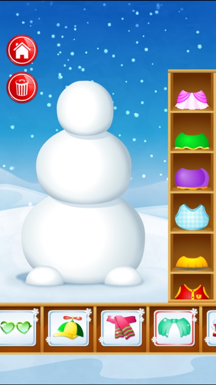 123 Kids Fun Snowman - Make a Snowman free game by RosMedia