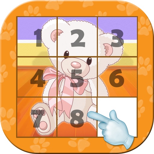 Teddy Slide Puzzle For Kids