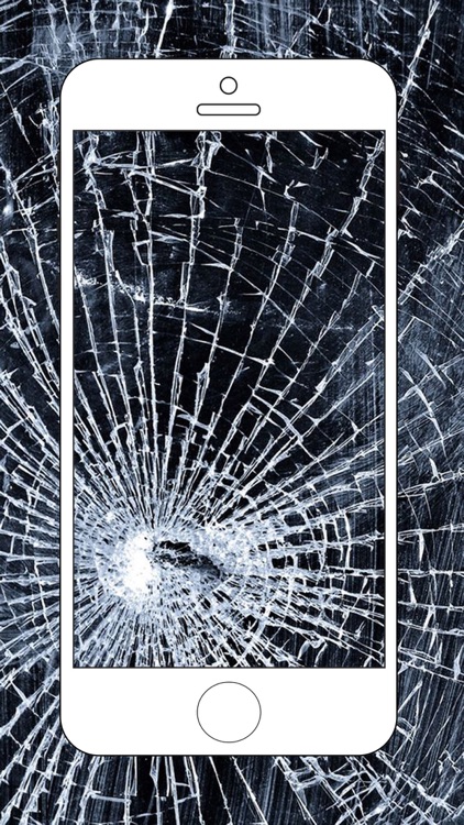 Broken Screen Wallpaper Prank - Cracked Break
