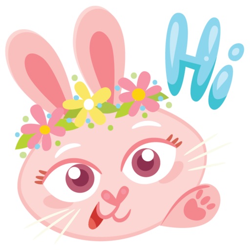 Happy Easter stickers by MissChatZ iOS App