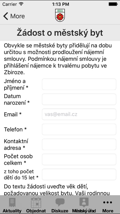 Město Zbiroh screenshot-3