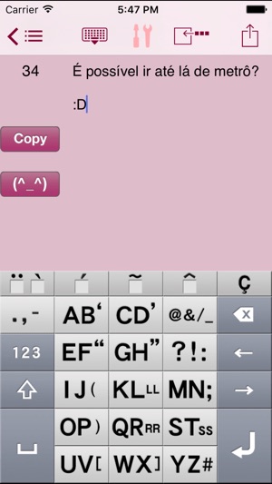 AEI Keyboard Note Portuguese(圖1)-速報App