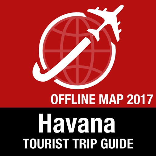 Havana Tourist Guide + Offline Map icon