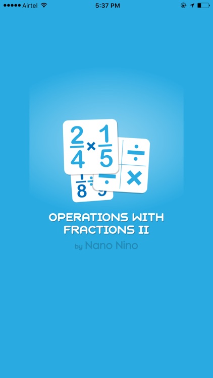 Learn It  Flashcards - Operations with Fractions 2