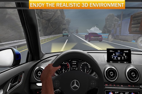 VR-Crazy Car Traffic Racing screenshot 4