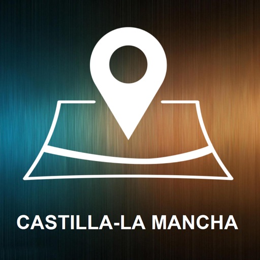 Castilla-La Mancha, Spain, Offline Auto GPS icon