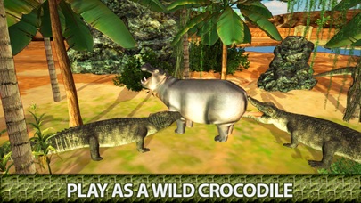 Angry Crocodile 3D Simulator - Wild Alligator 1.0 IOS -
