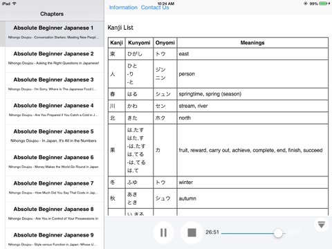 Intro to Japanese Language and Culture for iPad screenshot 4