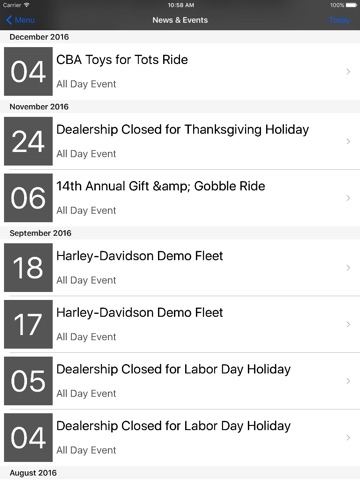 Harley-Davidson of Charlotte Motorcycles & Events screenshot 4