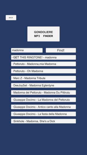 Gondoliere - mp3 finder(圖2)-速報App