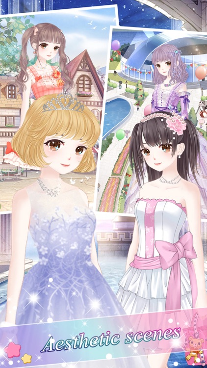 Snow princess fashion dress - Costume Dress Up screenshot-3