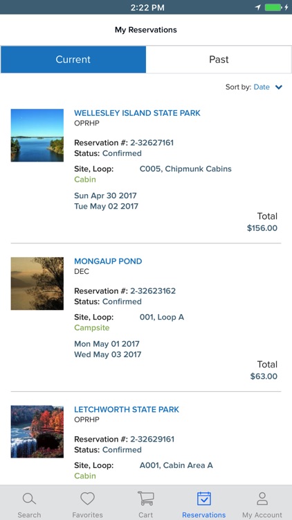 ReserveAmerica Camping - Find available campsites screenshot-3