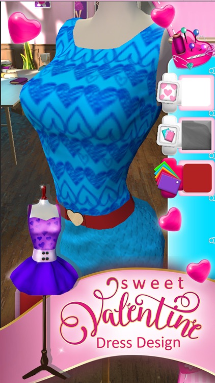 Sweet Valentine Dress Design: Fun Beauty Salon screenshot-3