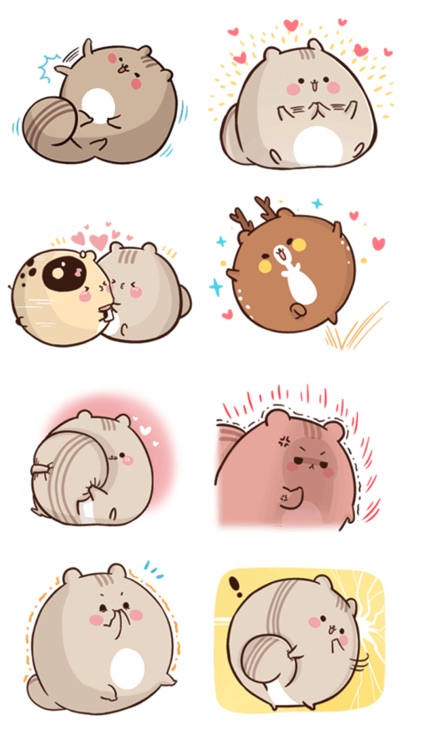 Ball Animals Stickers