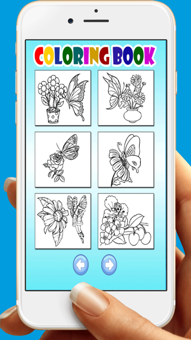 How to cancel & delete Butterfly Flower For Coloring Book Games from iphone & ipad 4