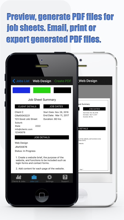 Good Job App - Job sheets made easy screenshot-4