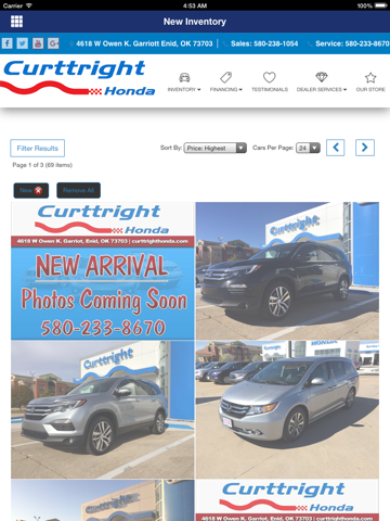 Curttright Honda of Enid screenshot 2