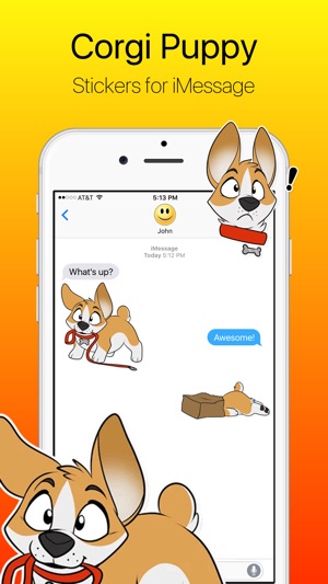 Corgi Puppy Stickers(圖1)-速報App