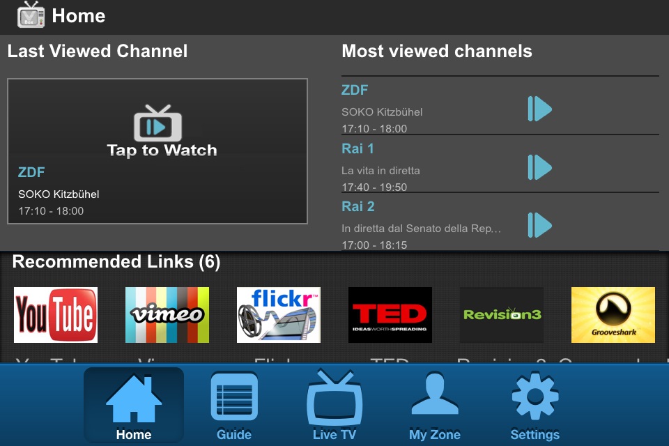 Vbox LiveTV screenshot 4
