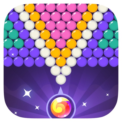 Bubble Shooter Flat Icon