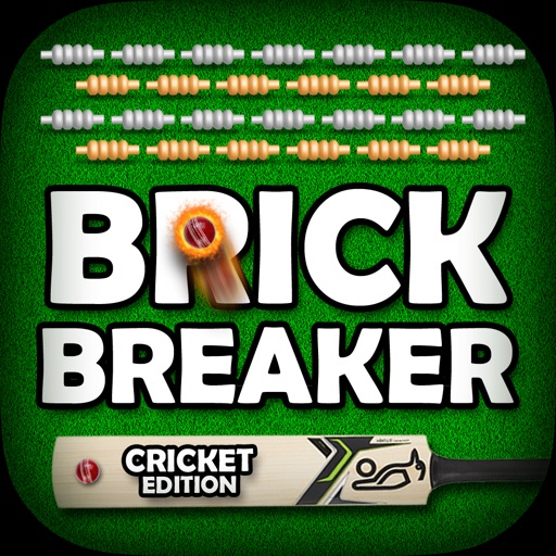 Brick Breaker CRICKET Edition iOS App