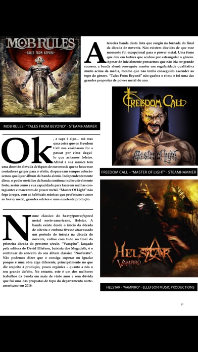 World Of Metal Magazine screenshot1