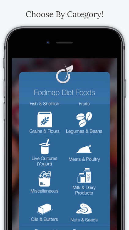 FODMAP Diet Foods.