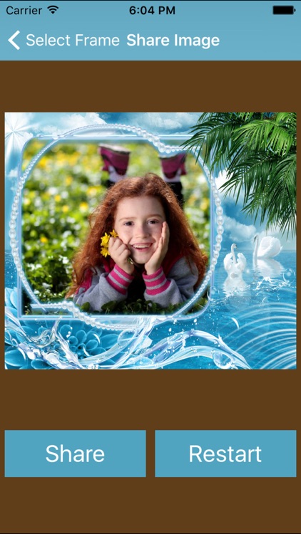 Holiday With Nature Photo Frame