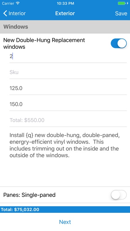 Scoper - Home Remodeling Estimator