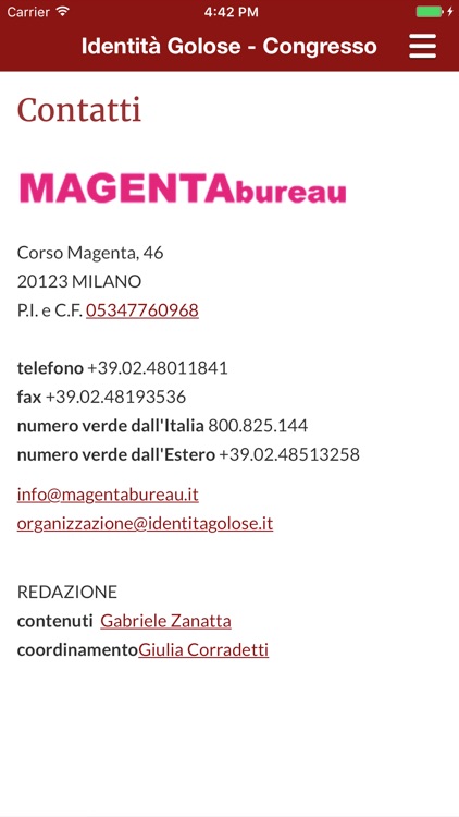 Identità Golose - Congresso