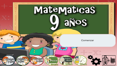 How to cancel & delete Matemáticas 9 años from iphone & ipad 1