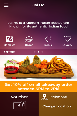 Jai Ho Indian Restaurant screenshot 2