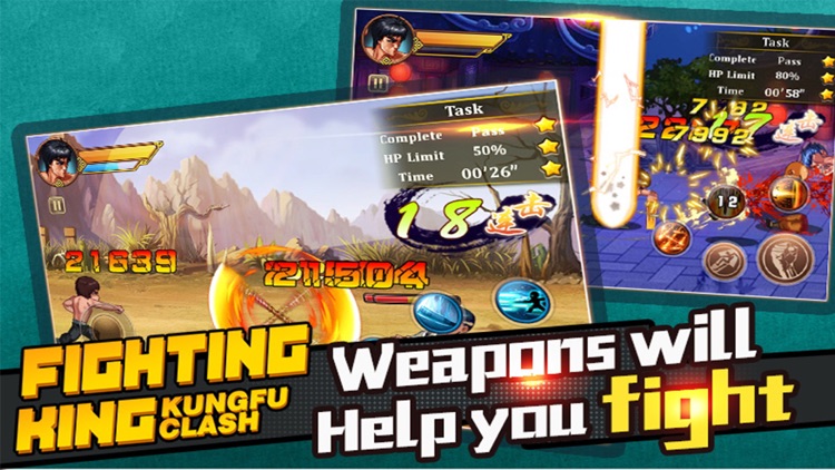 Fighting King:Kungfu Clash screenshot-3