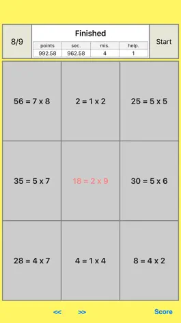 Game screenshot Reverse one digit multiplication tADa hack