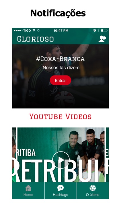 Glorioso - App Coxa-Branca Coritiba Brasil