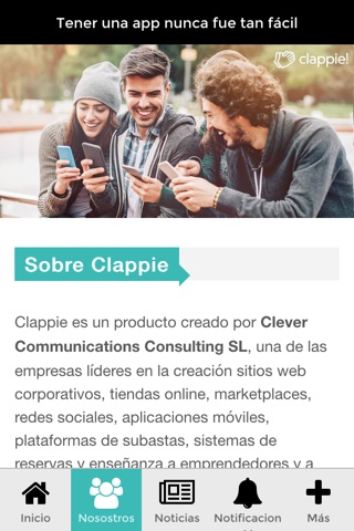 clappie, tu app de forma fácil screenshot 2