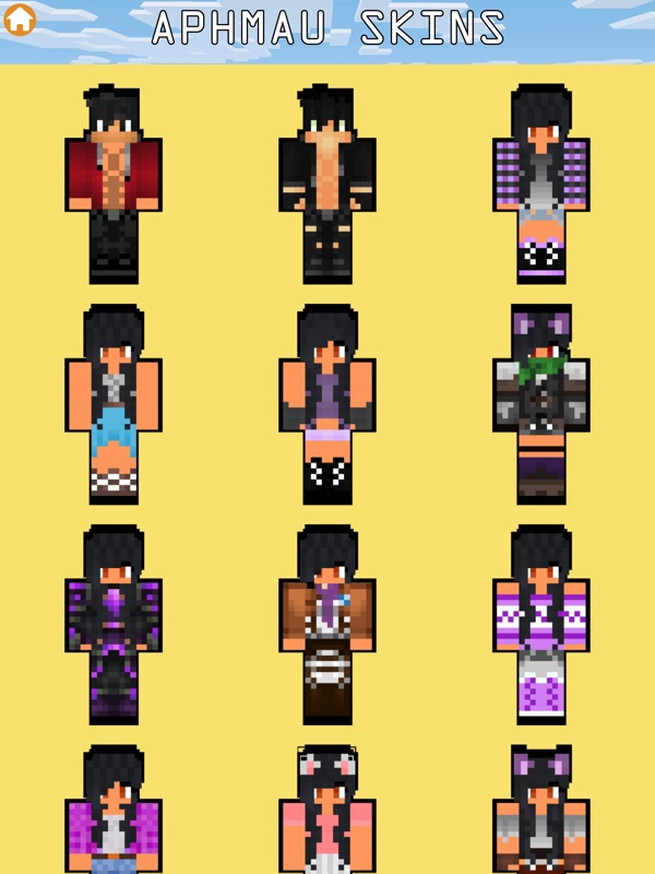 Aphmau Girls And Boys Skins For Minecraft Pe Online Game - 