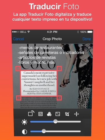 Translate Photo - OCR Camera Scanner & Translator screenshot 2