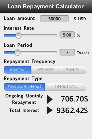 Loan Calculator screenshot 2