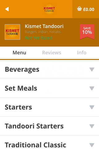 Kismet Tandoori screenshot 3