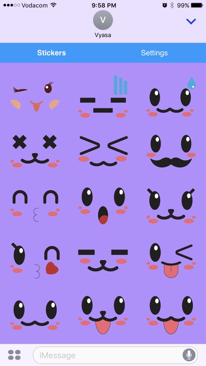 Kawaii Emoji - Cute Emoticon Stickers for Texting screenshot-4