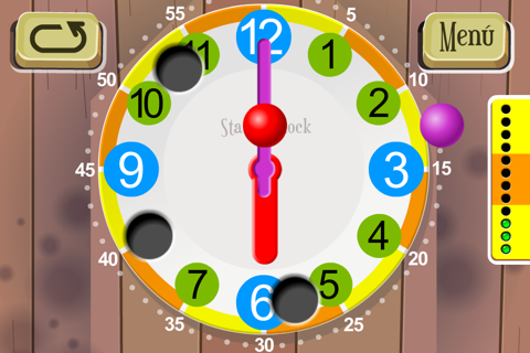 Fun Clock for Kids - Learn to tell time screenshot 2