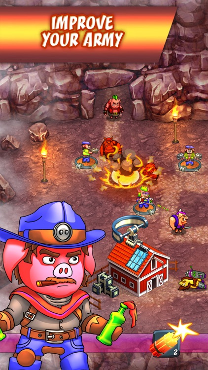 Hogs Wars (TD) - Tower Defense Wars