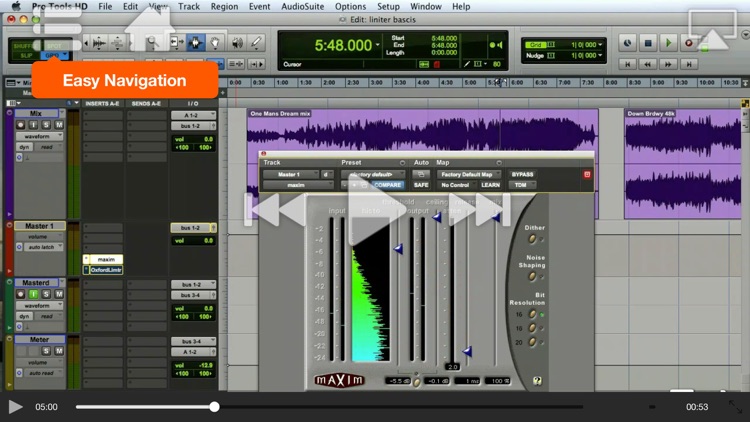 Course For Pro Tools 8 401- Mastering In Pro Tools screenshot-3